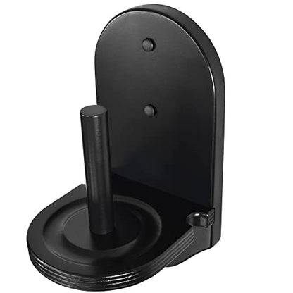 Pool Hand Chalk Holder - Elegant Cone Chalk Holder - Extra-Sturdy Pool Chalk Holder - Wall Mounted Pool Table Chalk Holder with Beveled Edge and Hardware - Pool Table Accessories - color: Black