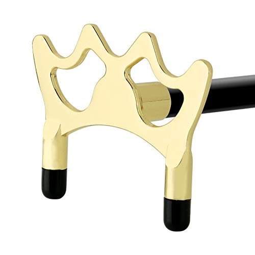 Cosmos Brass Coated Metal Bridge Head Billiard Pool Cue Bridge Head Accessory Snooker Cue Rests
