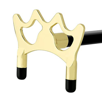 Cosmos Brass Coated Metal Bridge Head Billiard Pool Cue Bridge Head Accessory Snooker Cue Rests