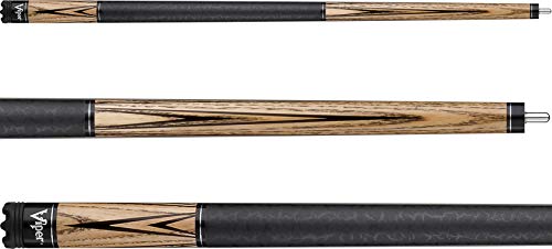 Viper by GLD Products Elementals 58" 2-Piece Pool Cue - color: Wood Grain, size: 21 Ounce