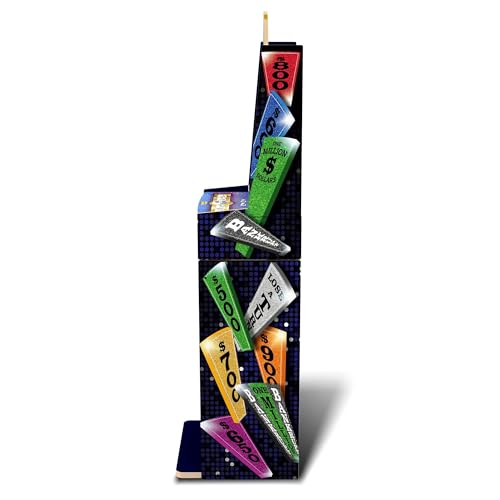Wheel of Fortune Casinocade Deluxe Arcade Machine for Home, Over 5-feet-Tall Stand-up Cabinet, and 24 Games