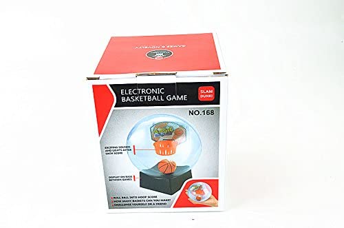 C&H Solutions Mini Basketball Game,Basketball Shooting,Basketball Electronic Game,New Fingertips Basketball Decompression Handheld Shooting Games,Handheld Basket Ball Hoops Rocking Game