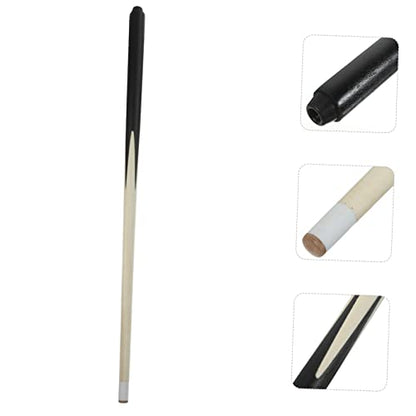 Abaodam Pool Cues for Kids 48cm Wooden Shorty Cues Billiard Cue Sticks Mini Pool Cues Bar Billiard House Cue Rod Short Children Practice Cues Wood Snooker Cue, 48.00X2.00X1.00CM