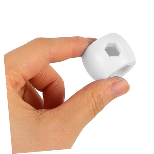 HANABASS 4pcs Foosball Table Accessories Goal Rod Positioner Stop Ring Easy Install for Replacement Parts Plastic for Table Football