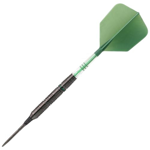 CUESOUL Engine V8 Steel Tip 90% Tungsten Dart Set with GEM Stone Finished and Unifying ROST T19 Carbon Flight 18/20/22g