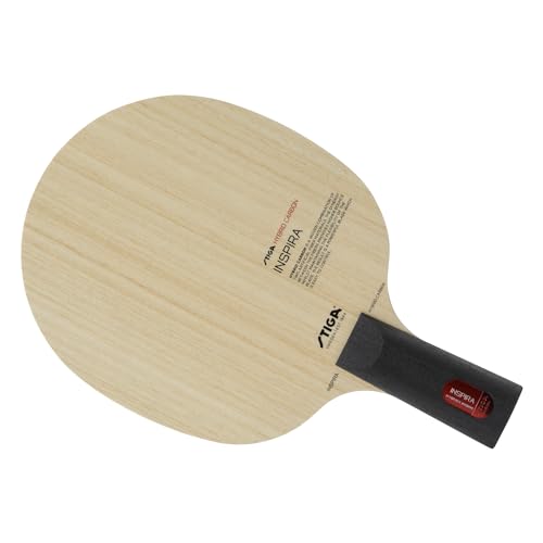 STIGA Inspira Hybrid Carbon Table Tennis Blade, Offensive Professional Blade with Maximum Control & Power - style: Inspira Hybrid Carbon - Pen