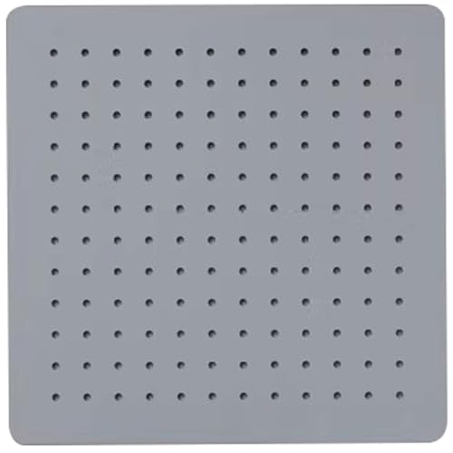 Powder-Coated Iron Pegboard, Bedroom Gaming Gear Storage, 2 Sizes(Gray Color,36.5 * 36.5cm) - color: Gray color, size: 36.5*36.5cm