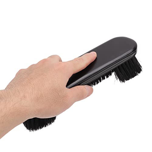 Tyenaza Billiard Table Brush Set, Billiards 9in Pool Table Brush 8.5in Rail Brush Kit Cleaning Tools with Wood Handle for Billiard Table Cleaning