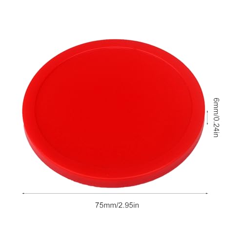5Pcs Home Air Hockey Pucks 3inch Heavy Hockey Tables Pucks Table Game Air Hockey Pucks Replacement Part
