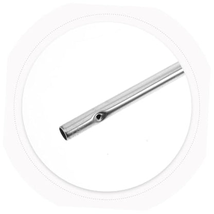 ibasenice 2pcs Foosball Table Replacement Handles Soccer Machine Pole Iron Rod Easy to Install Enhance Game Experience for Ages