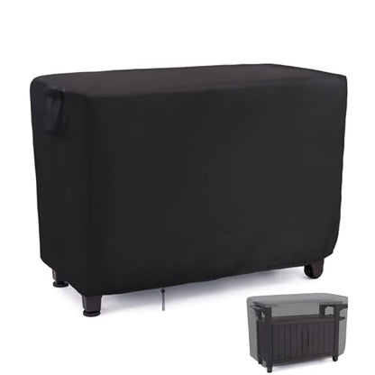 Patio Prep Table Cover for 52 Inch Keter Unity XL Portable Outdoor Table, Waterproof Outdoor Bar Table Covers, Outdoor Grill Cart Pizza Oven Table Cover - 52 x 22 x 33 Inch - size: 52" x 22" x 33"
