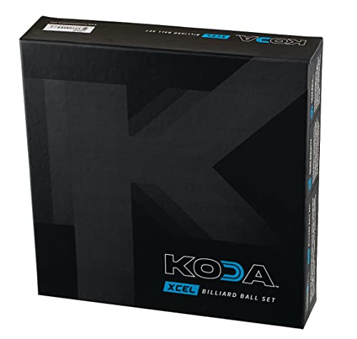 Koda Sports KBXB 2-1/4" XCEL Complete Regulation Billiards & Pool Balls Set