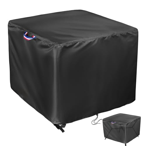 42 x 42 Patio Table Cover, 42 Inch Square Patio Table Cover for Outdoor Furniture Waterproof, Heavy Duty Protective Covers Fit Square Tabletop