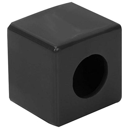 Zerone Billiard Chalk Holder, Secure Fit Pool Cue Tip Lubricator with Portable Design for Billiard Enthusiasts Snooker Lovers and Pool Player (Black)