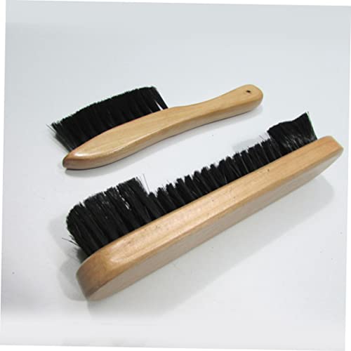 Yardwe Billiard Table Brush Pool Table Cleaner Rail Brush Set Pool Accessories Small Handle