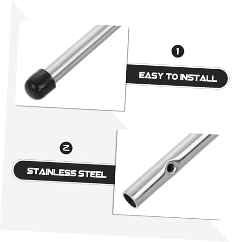 KESYOO Table Soccer Rod Replacement Heavy Duty Pole for Standard Foosball Tables Easy Installation Compatible Models and Construction