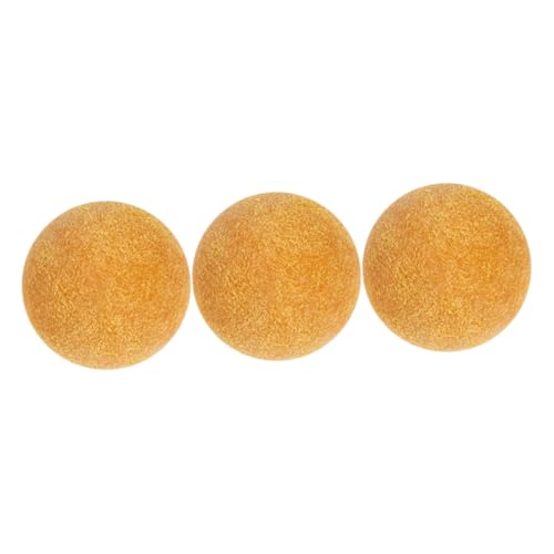 balacoo 3pcs Frosted Foosball Table Standard Mini Soccer Game Accessories for Tabletop Football Improved Grip for Enhanced Playability