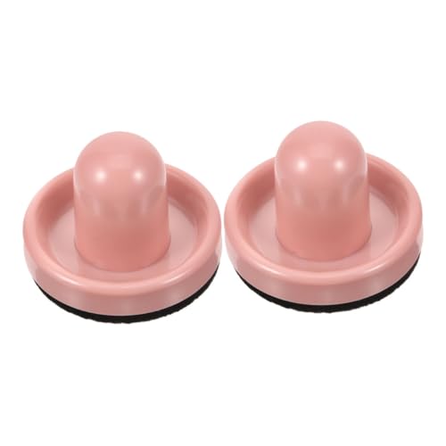 VICASKY 2pcs Boys and Girls Air Hockey Pusher Paddles Ice Hockey Machine Accessories Abs Plastic for Home Entertainment