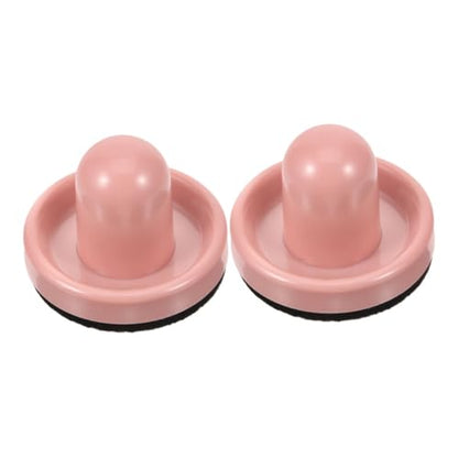 VICASKY 2pcs Boys and Girls Air Hockey Pusher Paddles Ice Hockey Machine Accessories Abs Plastic for Home Entertainment