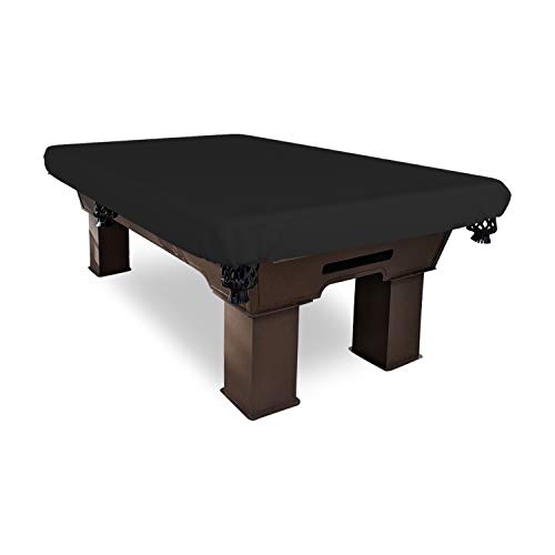 Covers & All Pool Table Cover, Made of 18 Oz Cover Tuff, Waterproof, Ideal for Extreme Weather (96" W x 48" D x 8" H, Black) - color: Black, size: 96" W x 48" D x 8" H