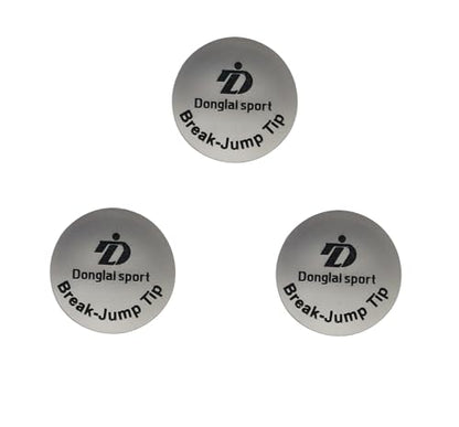3pcs Packed14mm Billiard Break Cue Tip/Jump Cue Tip,Polymer Material for Durable use, Professional Billiard Accessories for Player