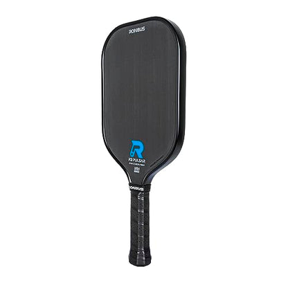 Ronbus R1/R3 Pulsar Thermoformed Raw Toray T700 Carbon Fiber Pickleball Paddle with 16 mm Polypropylene Honeycomb Core - style: R3 Pulsar