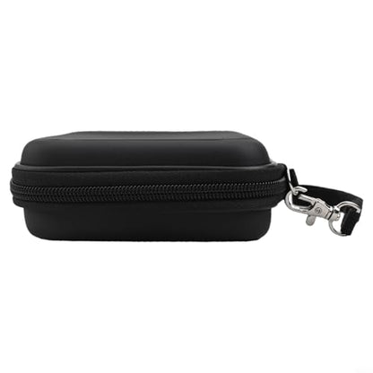 Hard EVA Darts Case with 6-Slot Organizer for Steel Tip & Soft Tip Darts, Portable Carrying Pouch with Mesh Pockets for Shafts Flights Tips Accessories, Black