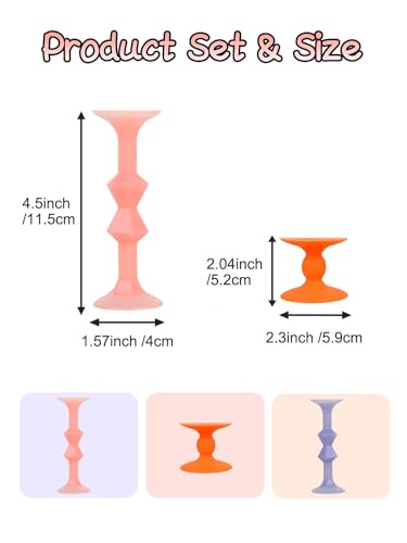11Pcs Diamond Styled Valentine's Day Silicone Suction Cup Dart Game Pictionary Game for Family Party (Solid Color) - style: Solid Color