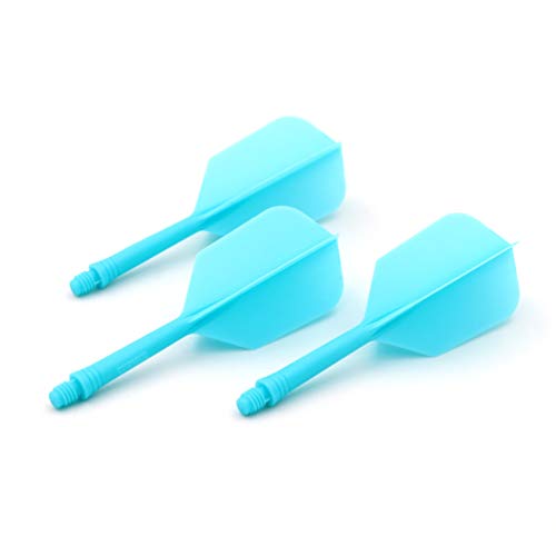 CUESOUL ROST Integrated Dart Shaft and Flights Medium,Slim Shape,Set of 3 - color: Blue