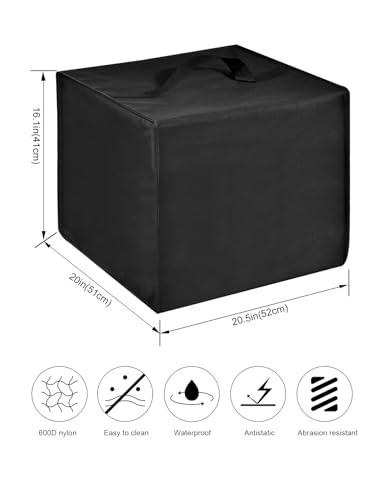 Waterproof Dust Cover Printer Cover Heavy Duty Nylon Case for Color Image CLASS MF656Cdw /Color Image CLASS MF753Cdw Wireless Duplex Laser Printer - color: Black