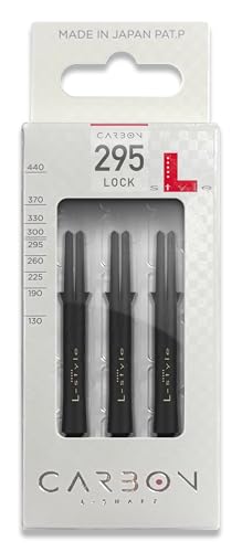 L-style L-Shaft Carbon Dart Shafts - Locked - Set of 3 - size: 295