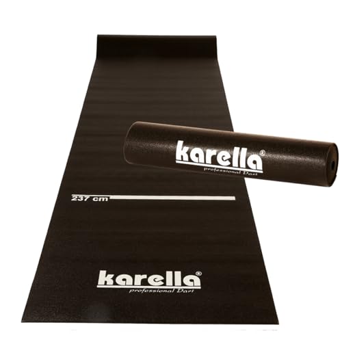 Karella ECO-Star Dart Mat 290 x 80 cm, Perfect Protection for the Floor, Extra Wide