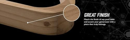 Viper Billiard/Pool Table Accessory: 8-Ball Rack, Hardwood Triangle, Holds Standard 2-1/4" Sized Balls
