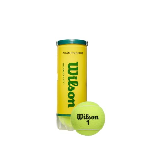 WILSON Championship Tennis Balls - size: Single Can (3 Balls), style: Regular Duty