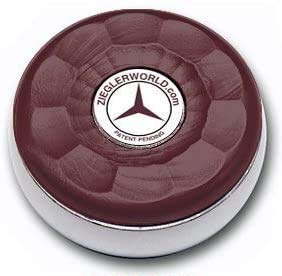 Zieglerworld Premium Table Shuffleboard Puck Weights Large Size 2 5/16 Available in 21 Colors + Booklet - 4 Pack - color: Maroon