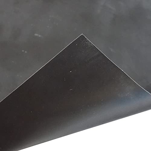 Exactly Rubber - Neoprene Sheet, 60A Durometer Rubber Mat, Gasket Material with -30 to 195°F Temperature Resistance, Oil and Gasoline-Resistant Rubber Sheet, Made in The USA, 1/32 x 9” x 12” - size: 1/32 x 9 x 12