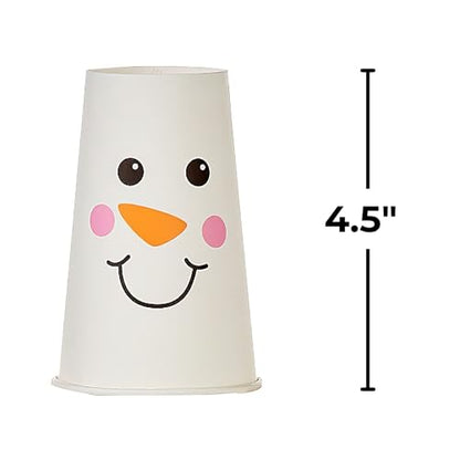 Fun Express Kids Bowling Set Holiday Snowball Bowling Game - Indoor Games for Toddlers | Winter Toys Bowling Pins Party Entertainment | Safe Soft Materials for Family Fun Activities