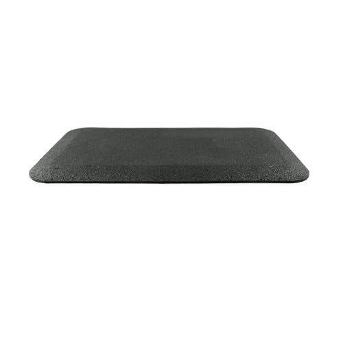 Playsafer Playground Safety Rubber Wearmat for Swingsets and Slides - 1" Thick X 24" W X 40" L (1 Pack, Gray) - color: Grey, size: 1 Pack (40" L x 24" W x 1" Thick)