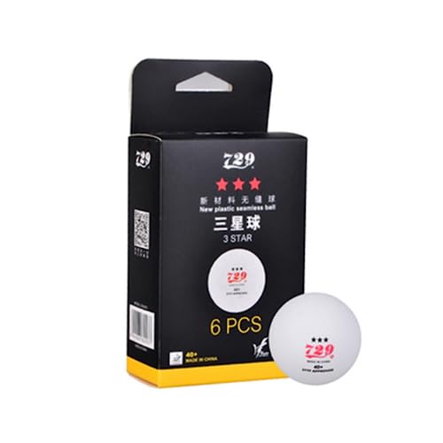 729 Friendship 40+ Seamless New Material ITTF Approved 3-Star Table Tennis Ball Ping Pong Balls