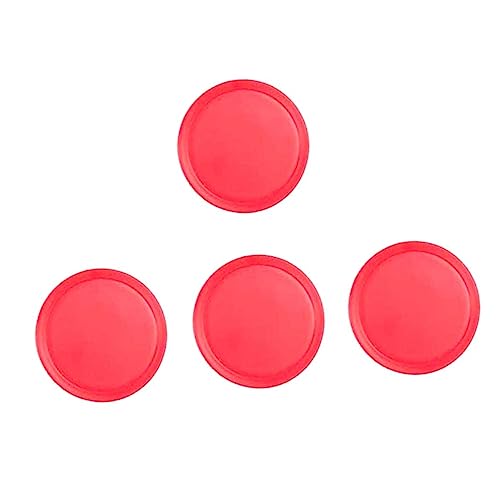 8 Pcs 50mm Air Hockey Pushers Replacement for Hockey Tables Ergonomic Paddles Set