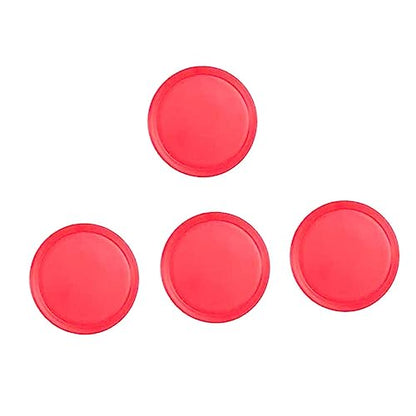 8 Pcs 50mm Air Hockey Pushers Replacement for Hockey Tables Ergonomic Paddles Set