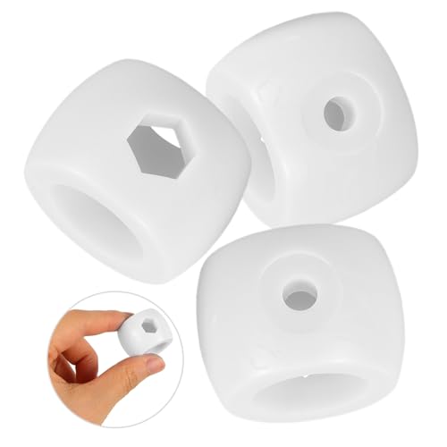 Abaodam 5sets Foosball Bushings Bearing Rods Mini Table Football Stopper Ring Plastic Goal Bar Positioner 4pcs*5