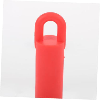 PRETYZOOM 10pcs Pool Cue Hangers 11cm Red Billiard Accessories Wall-mounted Cue Stick Holders Universal Pool Table Rack for Game Room Storage