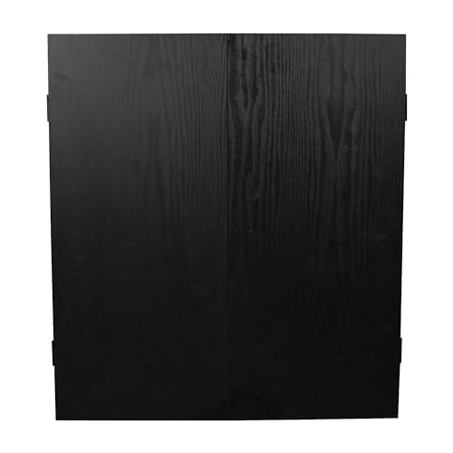 Ruthless | Dart Board Cabinet | Professional Heavy Duty Square Black Dartboard Storage