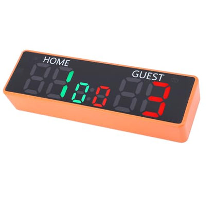 Battery Powered Electronic Scoreboard, 6 Digits Scoreboard, Magnetic LED Portable Scoreboard with Buzzer for Tabletop Games, Basketball, Volleyball, Cornhole, Shuffleboard
