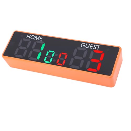 Portable Mini Digital Scoreboard with LED Display for Tabletop Games