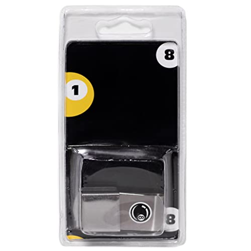 OKKO Metal Magnetic Billiard Pool Cue Chalk Holder + 1 pc of Master Chalk