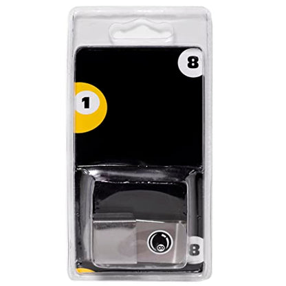 OKKO Metal Magnetic Billiard Pool Cue Chalk Holder + 1 pc of Master Chalk