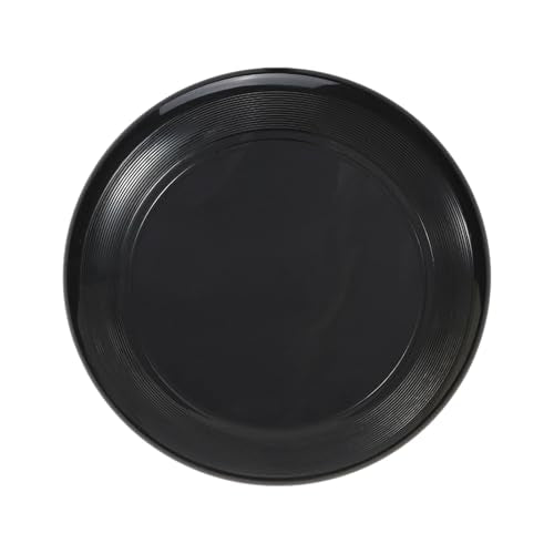 Professional Outdoor Sports Flying Disc Beach Competition Saucer Toss Disc for Training and Outdoor Games Durable Swivel Flying Disc - color: Black 1 Frisbee