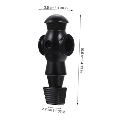 5Pcs Foosball Table Soccer Player Replacement Resin Figurines Wear-Resistant Football Men for Standard Rods Desktop Football Game Accessories